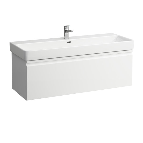Bild von Laufen Pro S Waschtischunterschrank 1 Schublade, zu Waschtisch H814965, 1160x450x395mm, H483561096, Farbe: Graphit