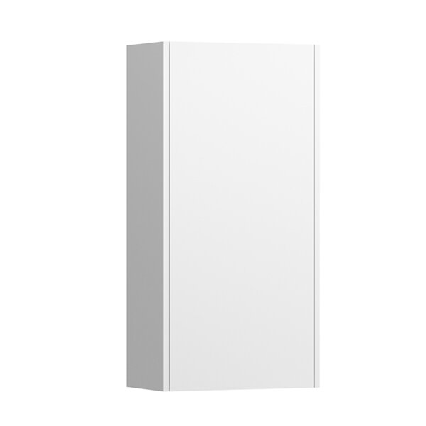 Bild von LAUFEN BASE Halbhochschrank, 1 Tür, Scharnier links, 350x185x700mm, H402611110, Farbe: Snow (weiß matt)
