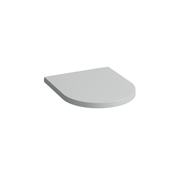 Bild von Laufen Kartell WC-Sitz mit Deckel, abnehmbar, mit Absenkautomatik, H891333, Farbe: Grau matt