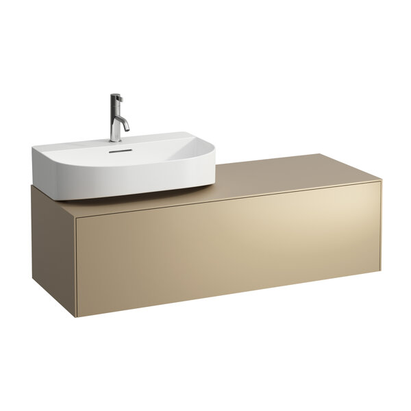 Bild von LAUFEN SONAR Schubladenelement, 1 Schublade, passend zu Waschtisch H816341, H816342, Ausschnitt links für Waschtisch, H4054520340401