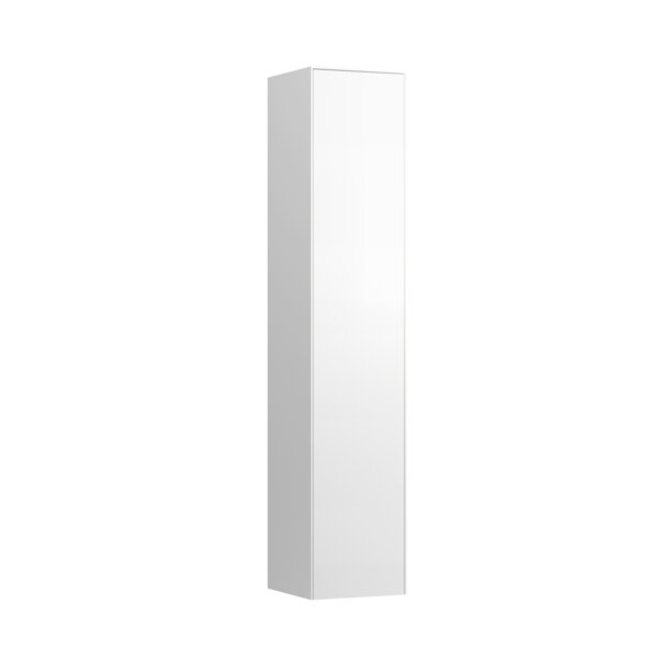 Bild von LAUFEN Hochschrank Sonar 320x320x1594 1 Tür, Scharn. li 5 Ablg. Push/Pull weiss matt H4054910341701