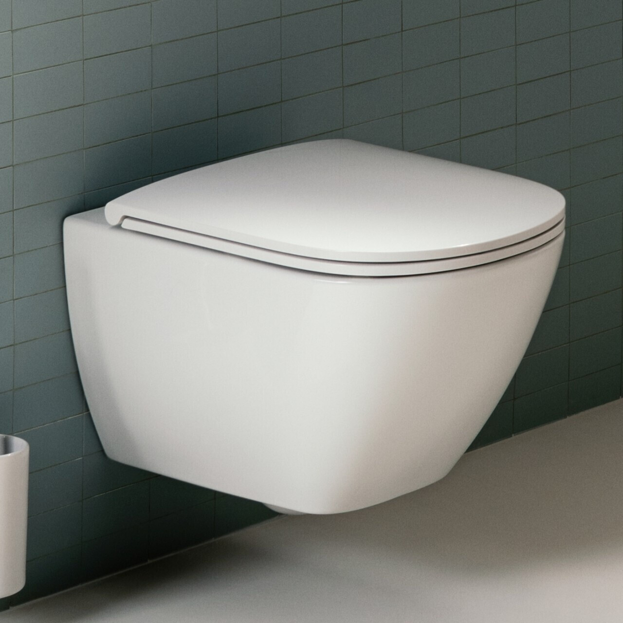 Bild von Laufen Lua Wand-WC Advanced compact, 490x360x345mm, H820083, Farbe: Pergamon