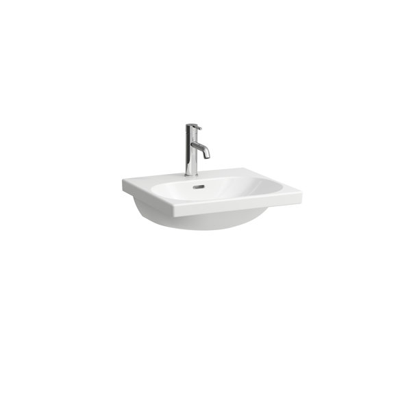 Bild von Laufen Lua Waschtisch, ohne Hahnloch, ohne Überlauf, 500x460mm, H810081, Farbe: Bahamabeige