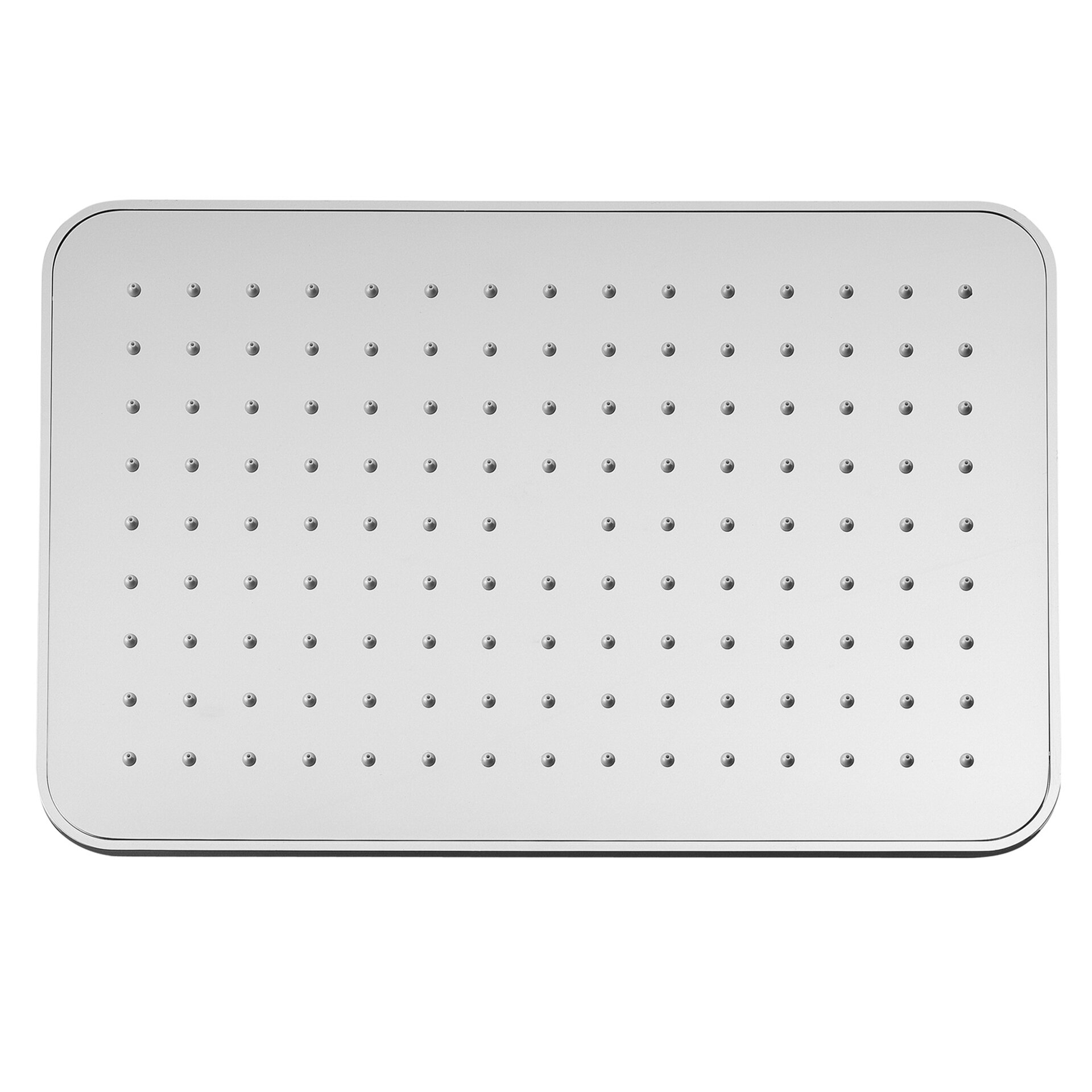 Bild von Laufen Kopfbrause, 222x342mm, rechteckig, mit RubiClean, chrom, HF504727100000
