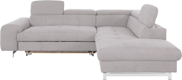 Bild von COTTA Ecksofa "Chef L-Form", mit Kopfteilverstellung, wahlweise mit Bettfunktion