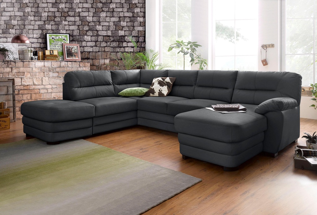 Bild von COTTA Wohnlandschaft "Royale U-Form", wahlweise mit Bettfunktion
