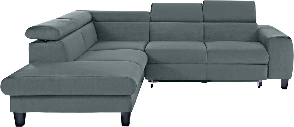 Bild von COTTA Ecksofa "Morven L-Form", Kopfteilverstellung, wahlweise mit Bettfunktion und Bettkasten