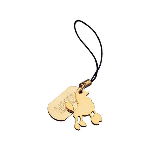 Bild von Moschino Charm-Einhänger MJ0078 – Stilvoller Handy-Charm mit Pudel und Dogtag