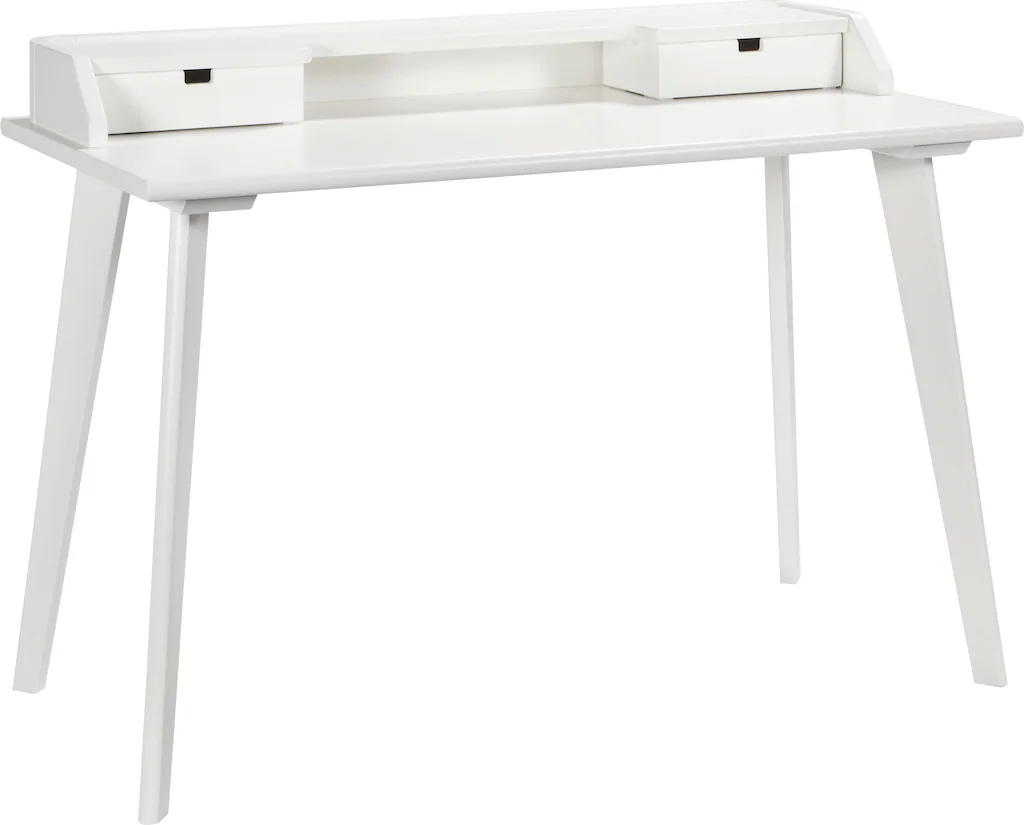 Bild von HASENA Schreibtisch Hasena Accessoires Aska Sekretär 2 Schubladen Massivholz 120x60x85 cm