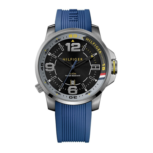 Bild von BRANDON Datum IP black/blau - Eine durchdachte Uhr für jeden Anlass