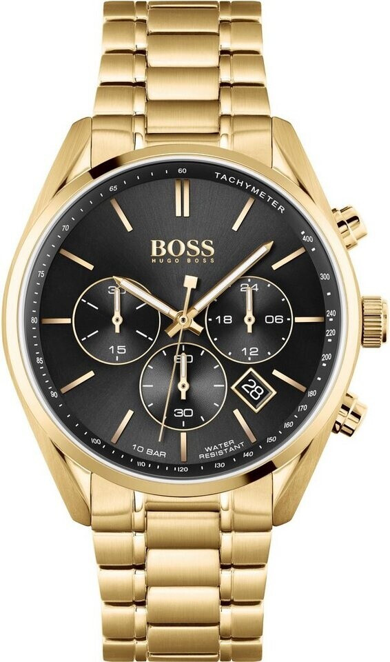 Bild von BOSS Chronograph »CHAMPION«, Quarzuhr, Herrenuhr, Armbanduhr, Stoppfunktion, Edelstahlarmband