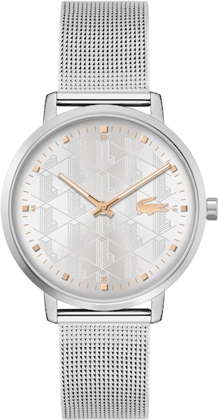 Bild von Lacoste Quarzuhr »CROCORGIN, 2001285«, Armbanduhr, Damenuhr, Mineralglas, analog, Edelstahlarmband