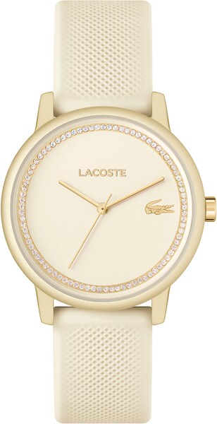 Bild von Lacoste Quarzuhr »LACOSTE.12.12 GO, 2001288«, Armbanduhr, Damenuhr, Glaskristalle