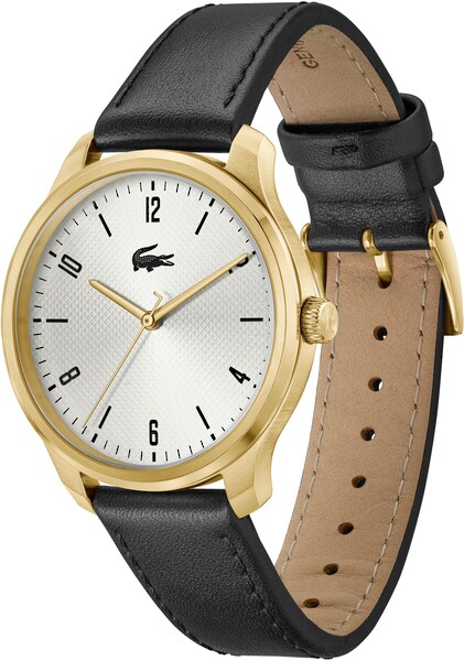 Bild von Lacoste Quarzuhr »LISBON«, Armbanduhr, Herrenuhr, Mineralglas, Lederarmband