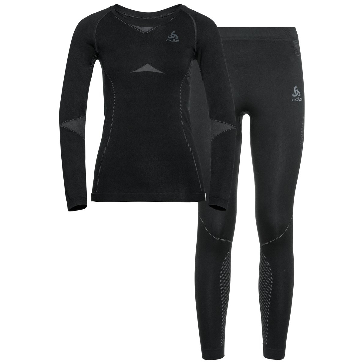 Bild von Odlo Women's Winter Specials Performance Evolution Warm Baselayer Set black/graphite grey