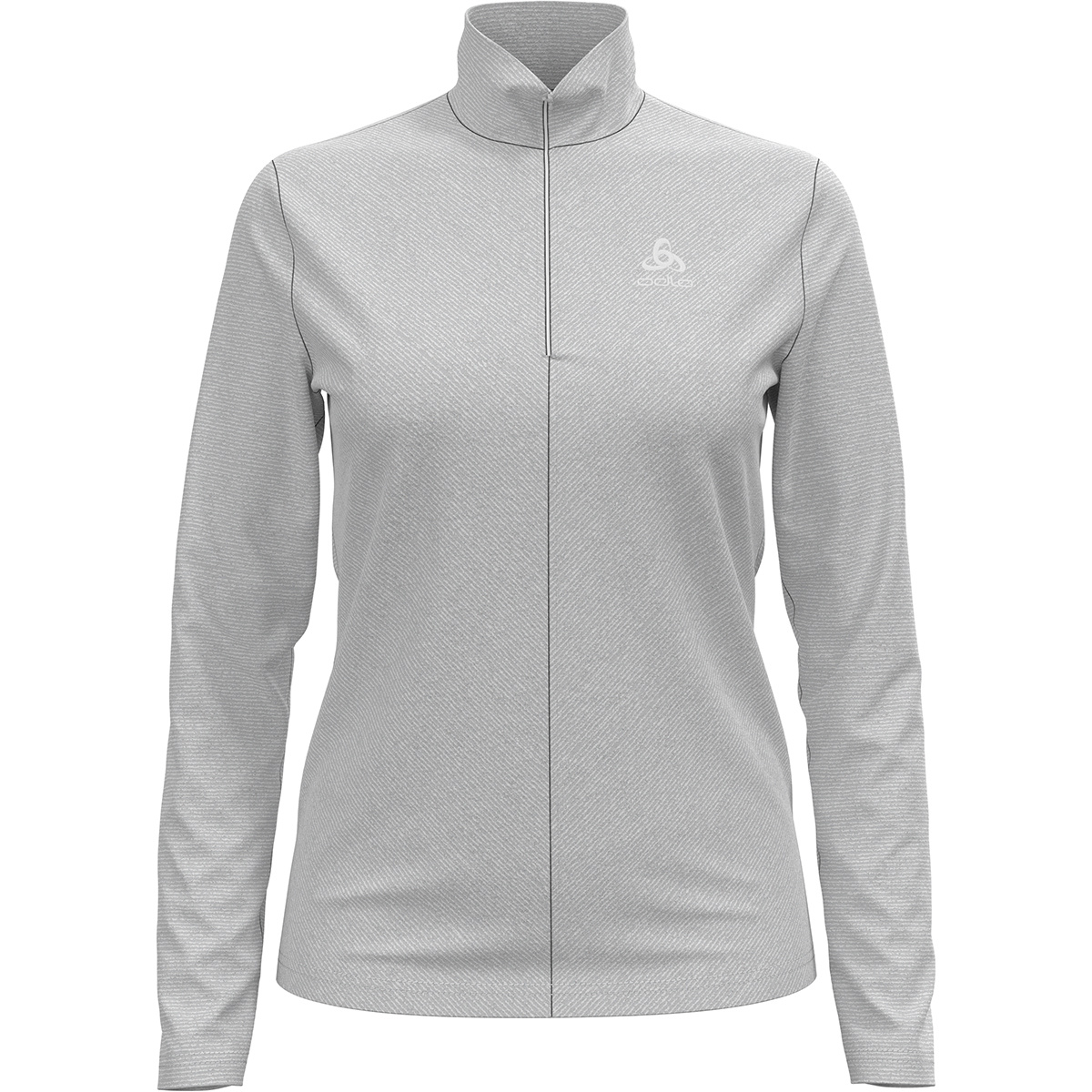 Bild von Odlo, Damen, Funktionsshirt, Roy 1/2 Zip Longsleeve (M), Grau, M
