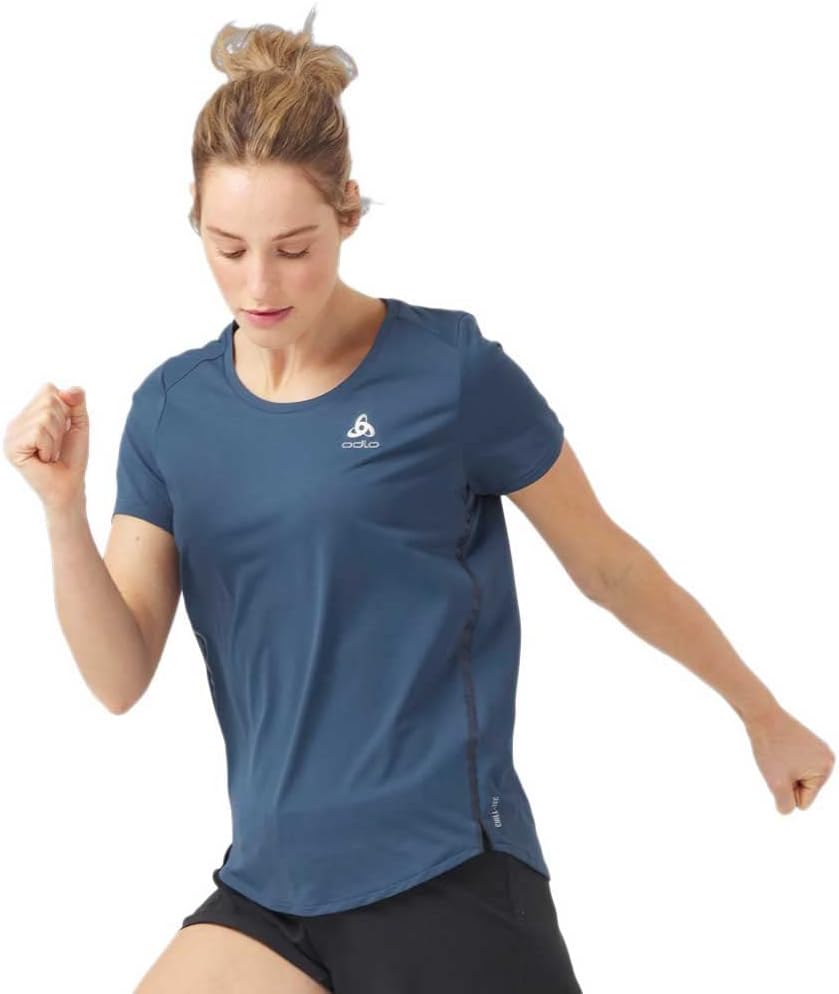Bild von Odlo Damen ZEROWEIGHT CHILL-TEC T-Shirt mit Rundhals, Paradise Pink, XS
