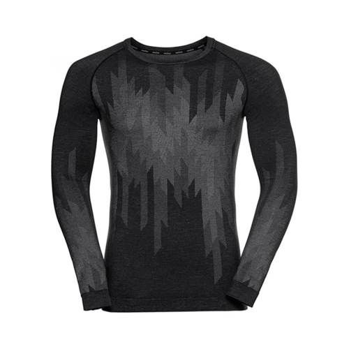 Bild von Odlo Kinship PW200 Bl Top Crew Neck L/S M Herren (Schwarz XXL ) Expeditionsbekleidung