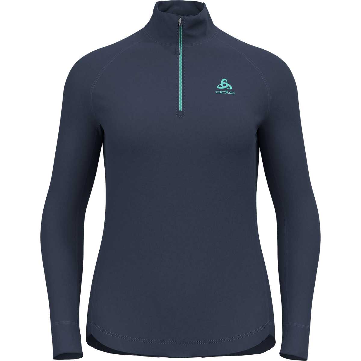 Bild von Odlo, Damen, Pullover, Mid layer 1/2 zip BERRA, Blau, (XL)