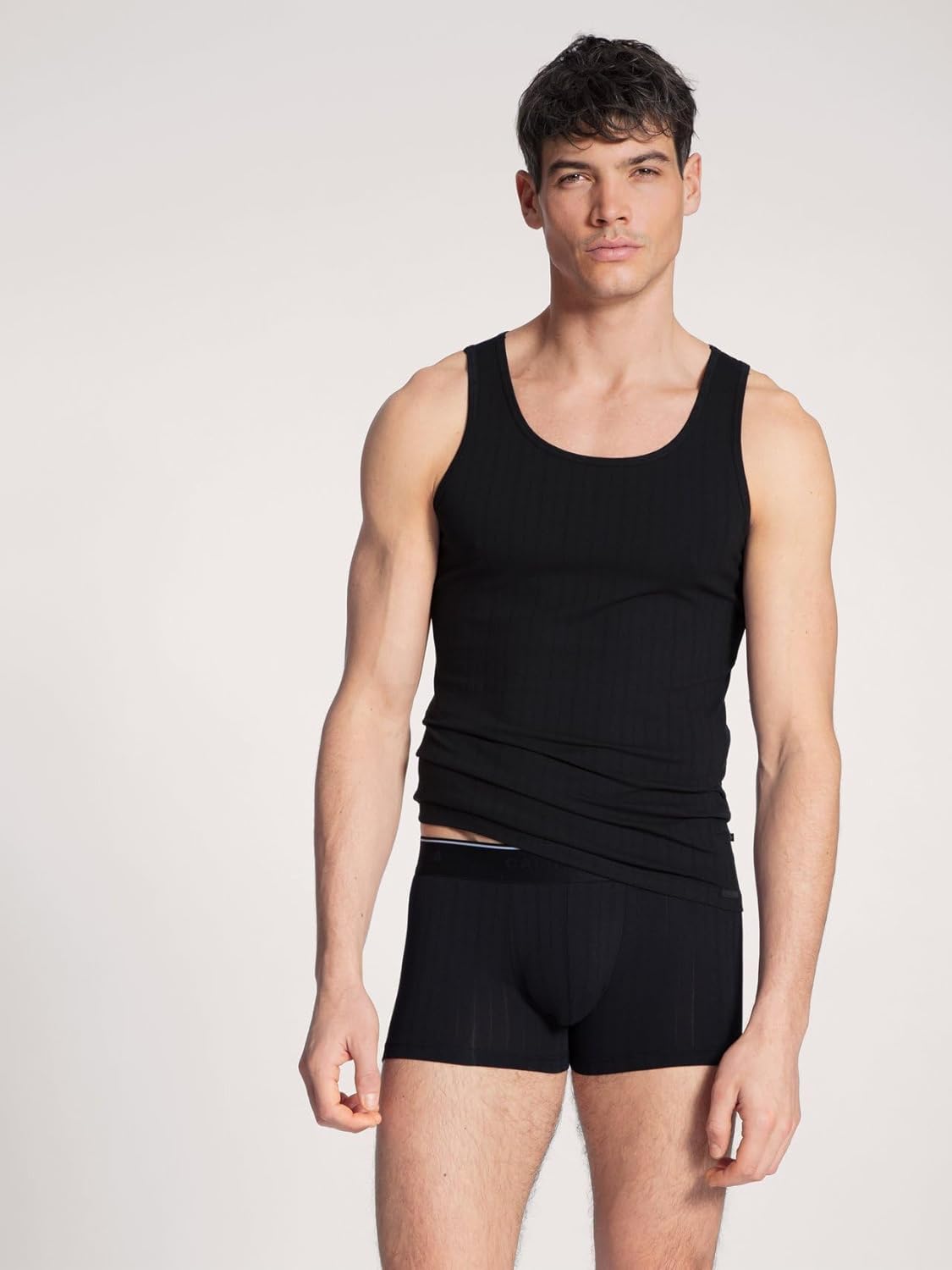 Bild von CALIDA Pure & Style Boxershorts Herren, im 3er-Pack, mit maskulinem Nadelzug, atmungsaktiv, schnelltrocknend & geruchshemmend