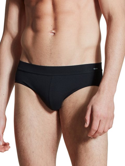 Bild von CALIDA Cotton Code Slip, Komfortbundfür Herren, S, Schwarz, Dein tägliches Codewort heißt: Komfort