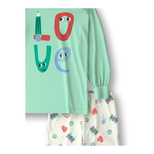 Bild von CALIDA Pyjama Toddlers Botanic für Kinder – Komfort und Stil vereint