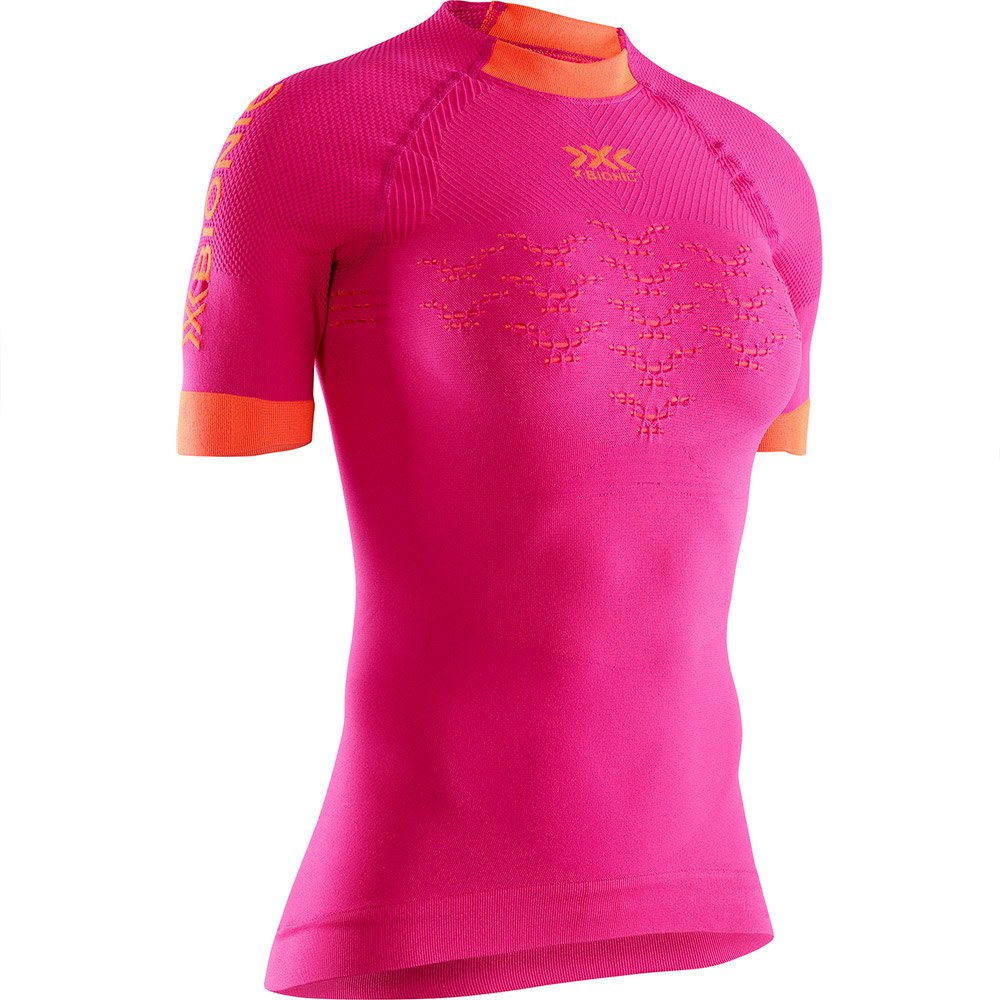 Bild von X-BIONIC The Trick G2 Laufshirt Damen trick pink/kurkuma orange L
