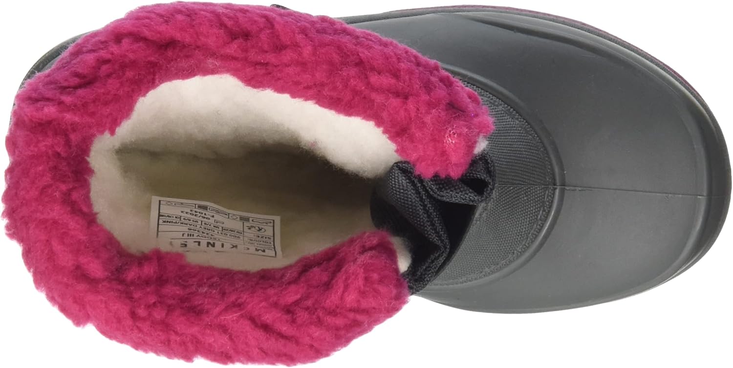 Bild von McKINLEY Unisex Kinder Teddy Iii Schneestiefel, Dunkelgrau Rot