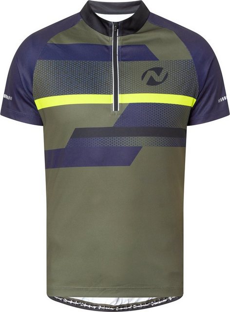 Bild von NAKAMURA Radtrikot He.-Fahrrad-Trikot Tiago II M OLIVE DARK/NAVY DARK