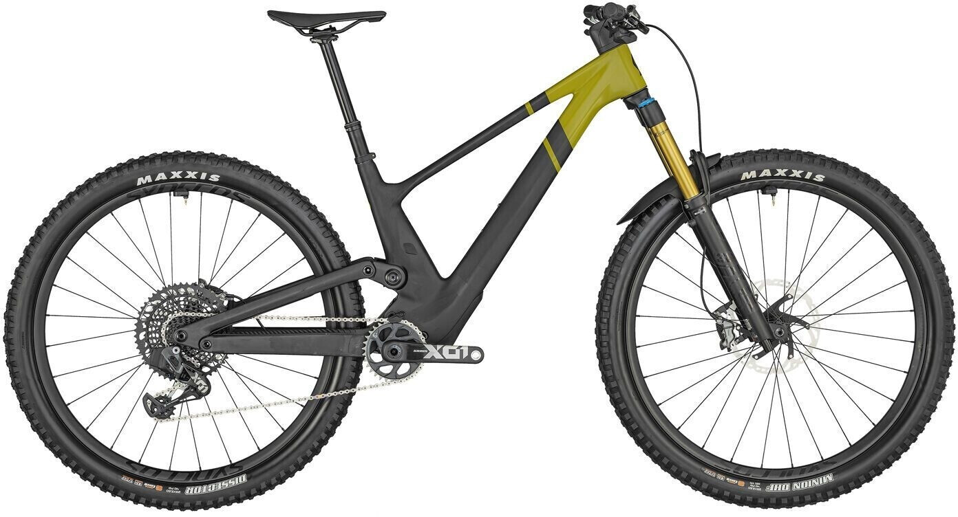 Bild von Scott Genius ST 900 Tuned 29' ' Carbon MTB Fahrrad schwarz/grün 2024 M (173-179cm) | Fullsuspension