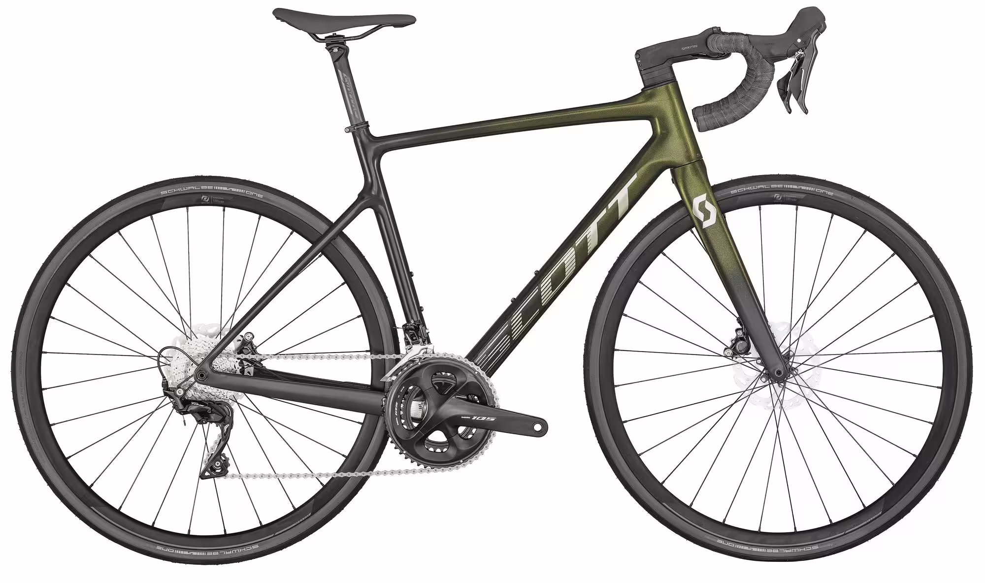 Bild von Scott Addict 30 Diamant candy green yellow flakes 28" - XL 2024