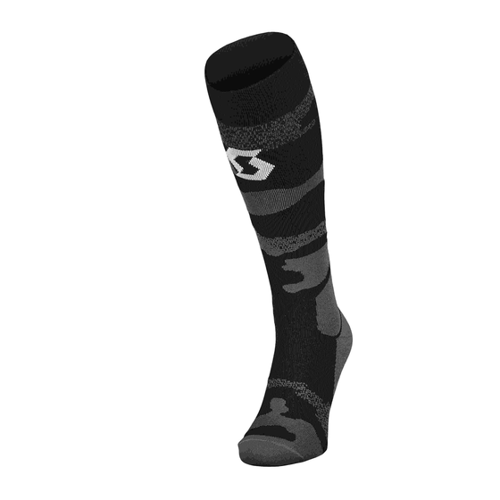Bild von Scott Socks Mid Long Camo MX Motocross Socken schwarz/grau