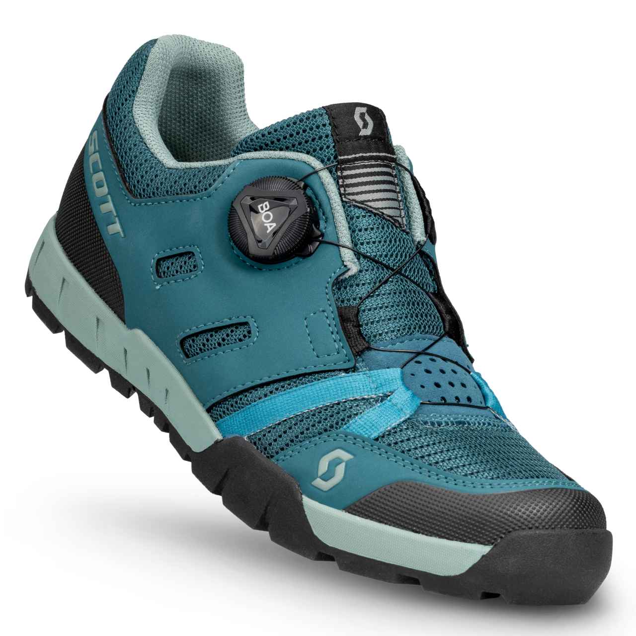 Bild von Scott Sport Crus-r Flat Boa Damen MTB Trekking Fahrrad Schuhe Petrol grün 2024: Größe: 38