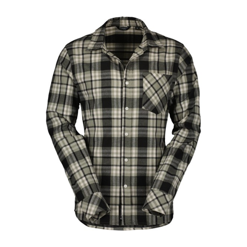 Bild von Scott - Shirt Flannel L/S - Hemd Gr M grau