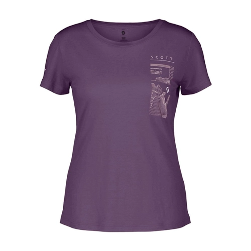 Bild von Scott Kurzarmshirt Defined Merino Graphic S/sl Tee Damen