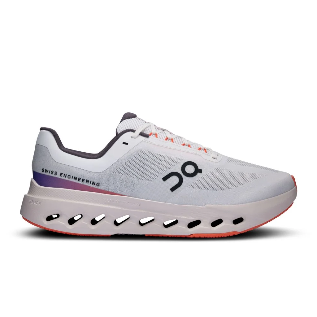 Bild von On Cloudsurfer Next Sneaker für Herren, Weiß/Flamme, 44.5 EU
