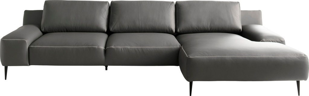 Bild von designwerk Ecksofa "Forma, zeitloses Designsofa mit aktuellem Fuß, L-Form", in hochwertiger Verarbeitung und tollem Sitzkomfort