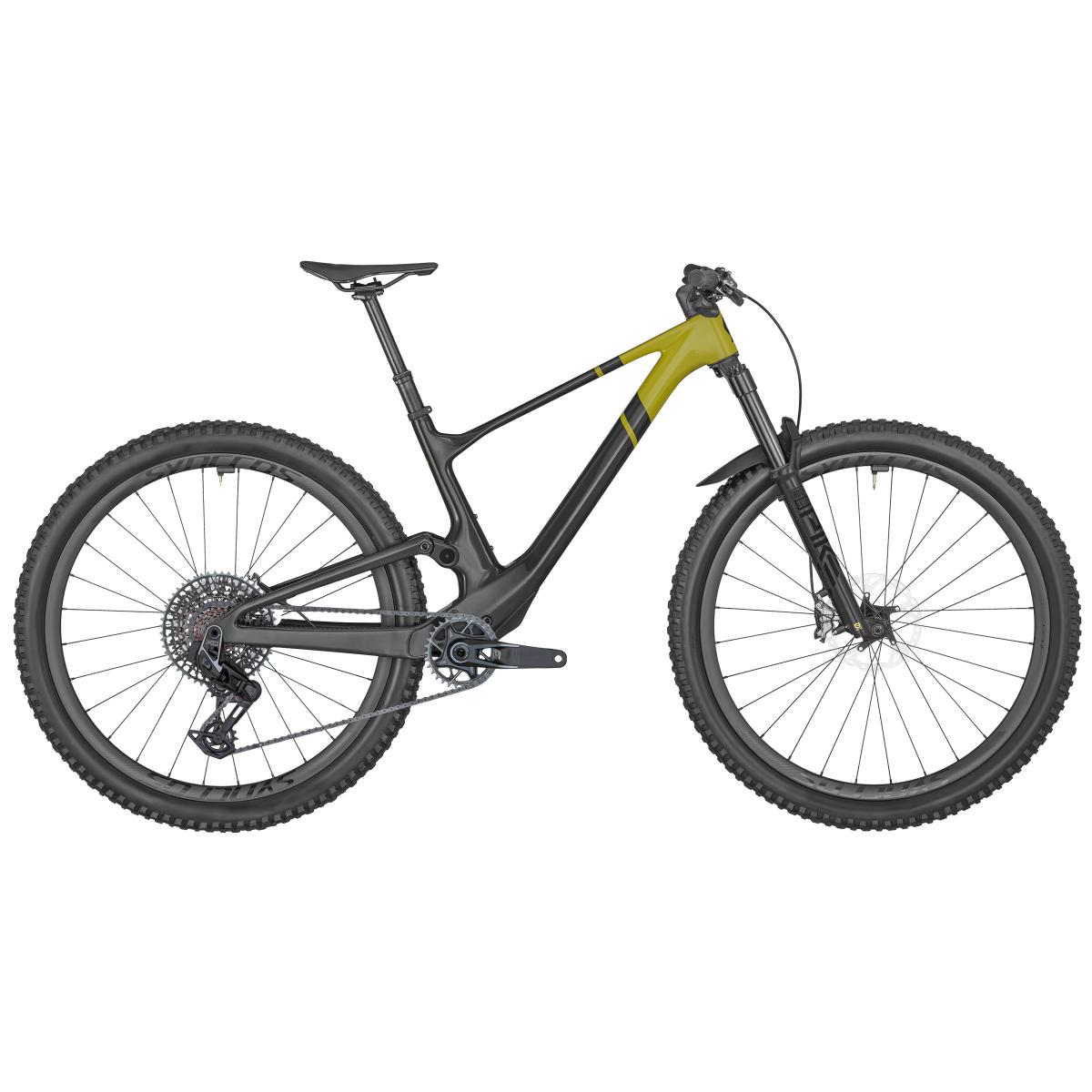 Bild von Scott Spark ST 900 Tuned TR 29' ' Carbon MTB Fahrrad schwarz/grün 2024 S (163-173cm) | Fullsuspension