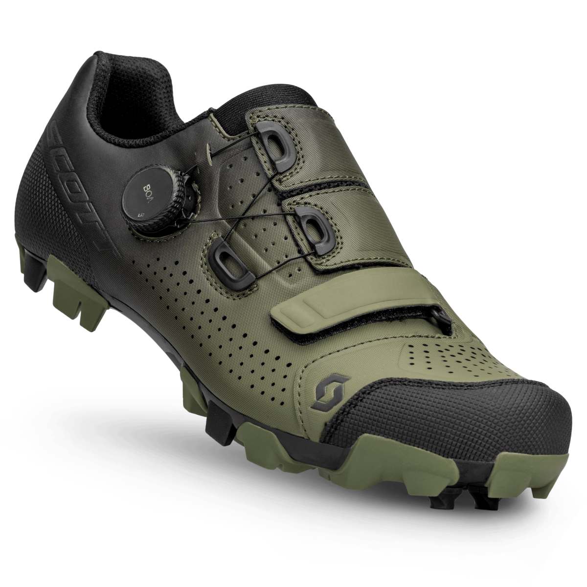 Bild von Scott MTB Team Boa Fahrrad Schuhe fir grün/schwarz 2025 40