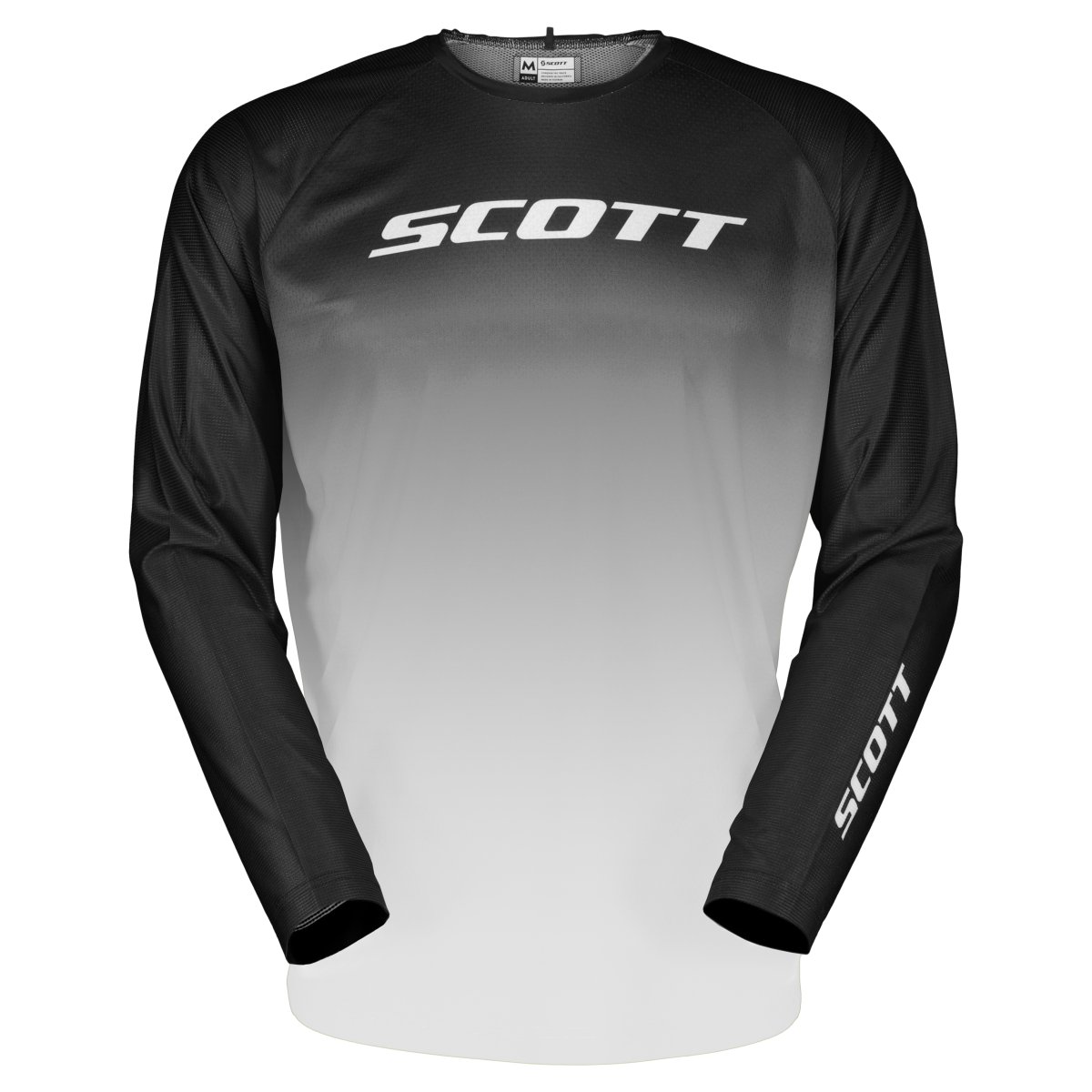 Bild von Scott Evo Swap MX Motocross Jersey / DH Fahrrad Trikot schwarz/weiß 2025 L (50/52)