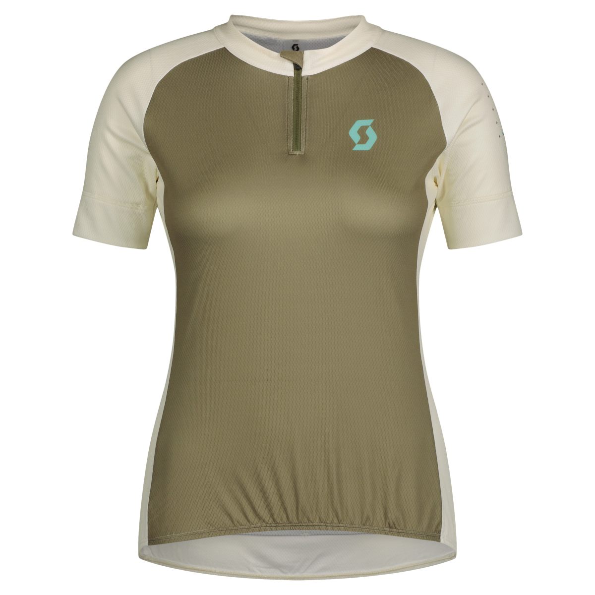 Bild von Scott Endurance 20 Damen Fahrrad Trikot kurz hay grün/weiß 2025: Größe: M (38/40)