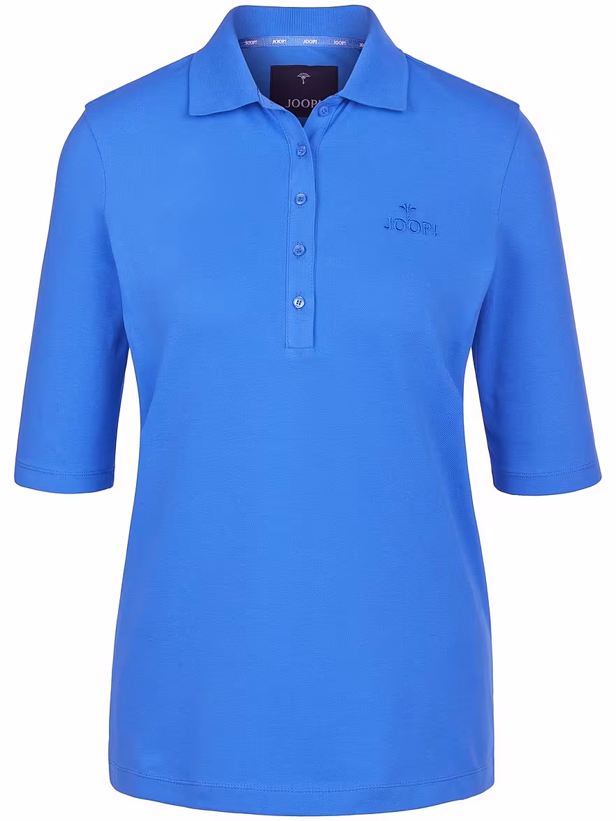 Bild von Joop! - Polo-Shirt mit 1/2-Arm, blau, Gr. 40 / M - Baumwolle