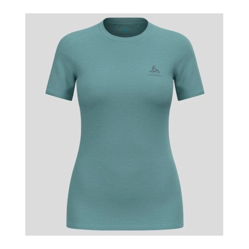 Bild von Odlo 100% Merino 160 BL Top Crew Neck T-Shirt W Damen (Petrol M) Kletterbekleidung