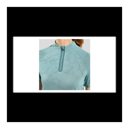 Bild von Odlo Ascent Chill Tec Damen Polo Shirt Grün