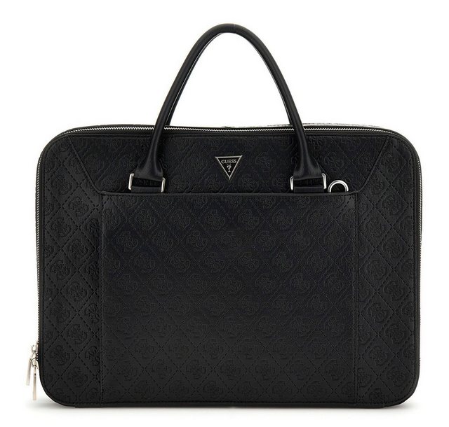 Bild von GUESS Brescia 4G-Logo Aktentasche Schwarz