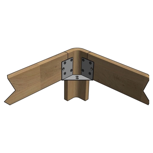 Bild von Hasena Lounge Designbett Spezia 25 Wildeiche Natur 180x210
