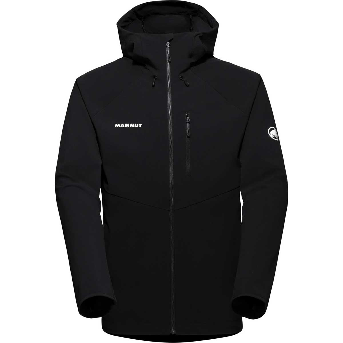 Bild von Mammut - Ultimate Comfort SO Hooded Jacket - Softshelljacke Gr XL schwarz