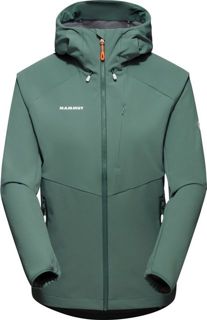 Bild von Mammut Damen Ultimate Comfort So Women's Hooded Jacket Ultimativer Komfort, Dunkles Jade, L