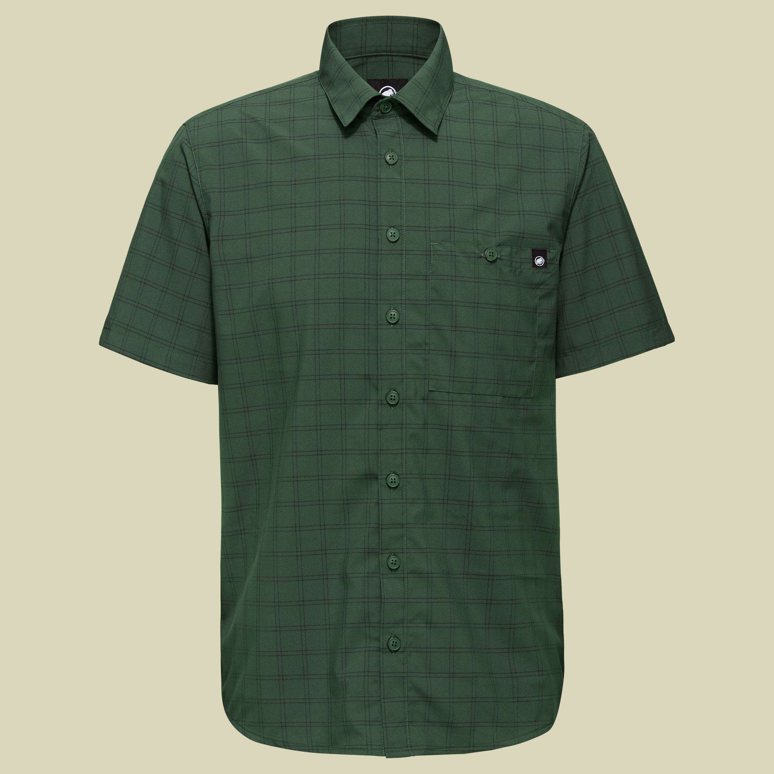 Bild von Mammut Lenni T-Shirt für Herren, kurzärmelig, Schwarz/Holz, XL