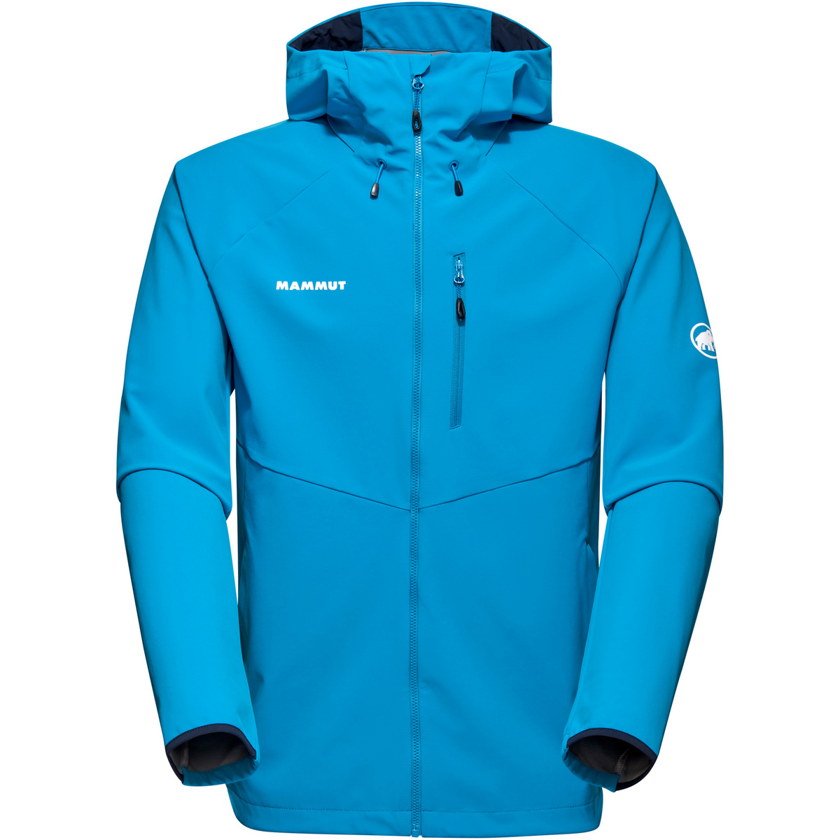 Bild von Mammut Ultimate Comfort SO Hooded Jacke Herren Wanderjacke (Blau L) Expeditionsbekleidung